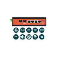 Промышленный неуправляемый коммутатор Wi-Tek WI-PS306GF-I (v2) Промышленный неуправляемый коммутатор Wi-Tek WI-PS306GF-I (v2)
