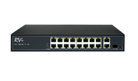 Коммутатор RVi-1NS16F-1T-1C на 16 портов poe Коммутатор RVi-1NS16F-1T-1C на 16 портов poe