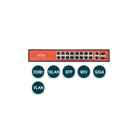 Неуправляемый гигабитный коммутатор Wi-Tek WI-PS320GF Неуправляемый гигабитный коммутатор Wi-Tek WI-PS320GF