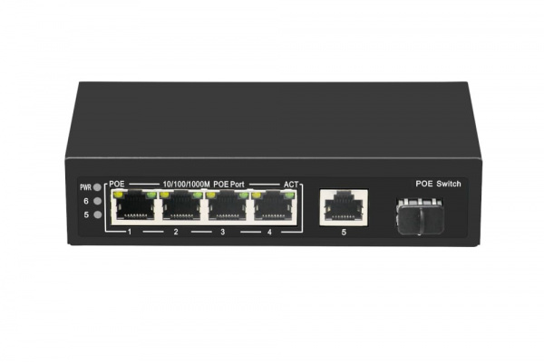РоЕ-коммутатор Gigalink GL-SW-G005-04P РоЕ-коммутатор Gigalink GL-SW-G005-04P