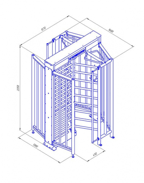 Турникет-шлюз Ростов-Дон ПР1Ш/3М2 У Турникет-шлюз Ростов-Дон ПР1Ш/3М2 У